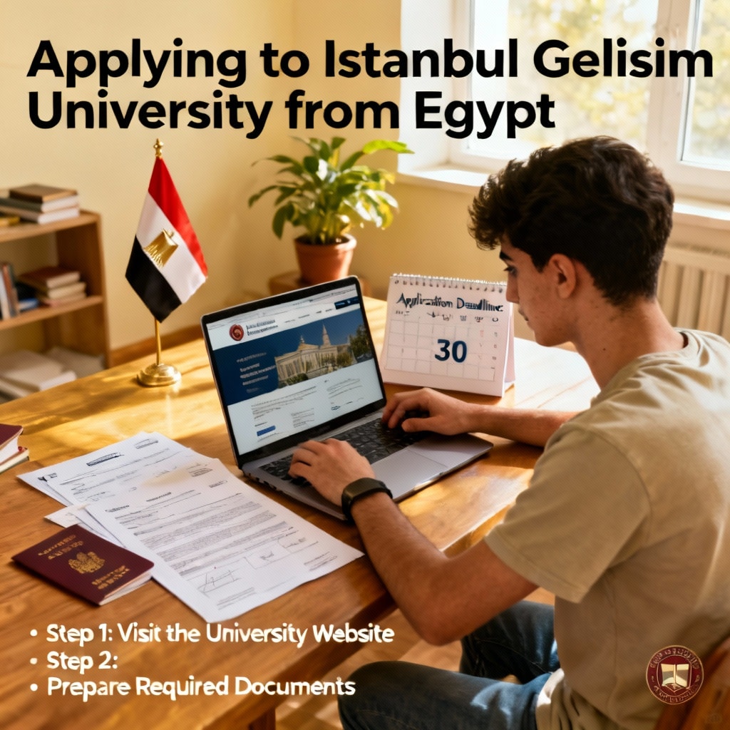 Mısır'dan İstanbul Gelişim Üniversitesi'ne Nasıl Başvurulur