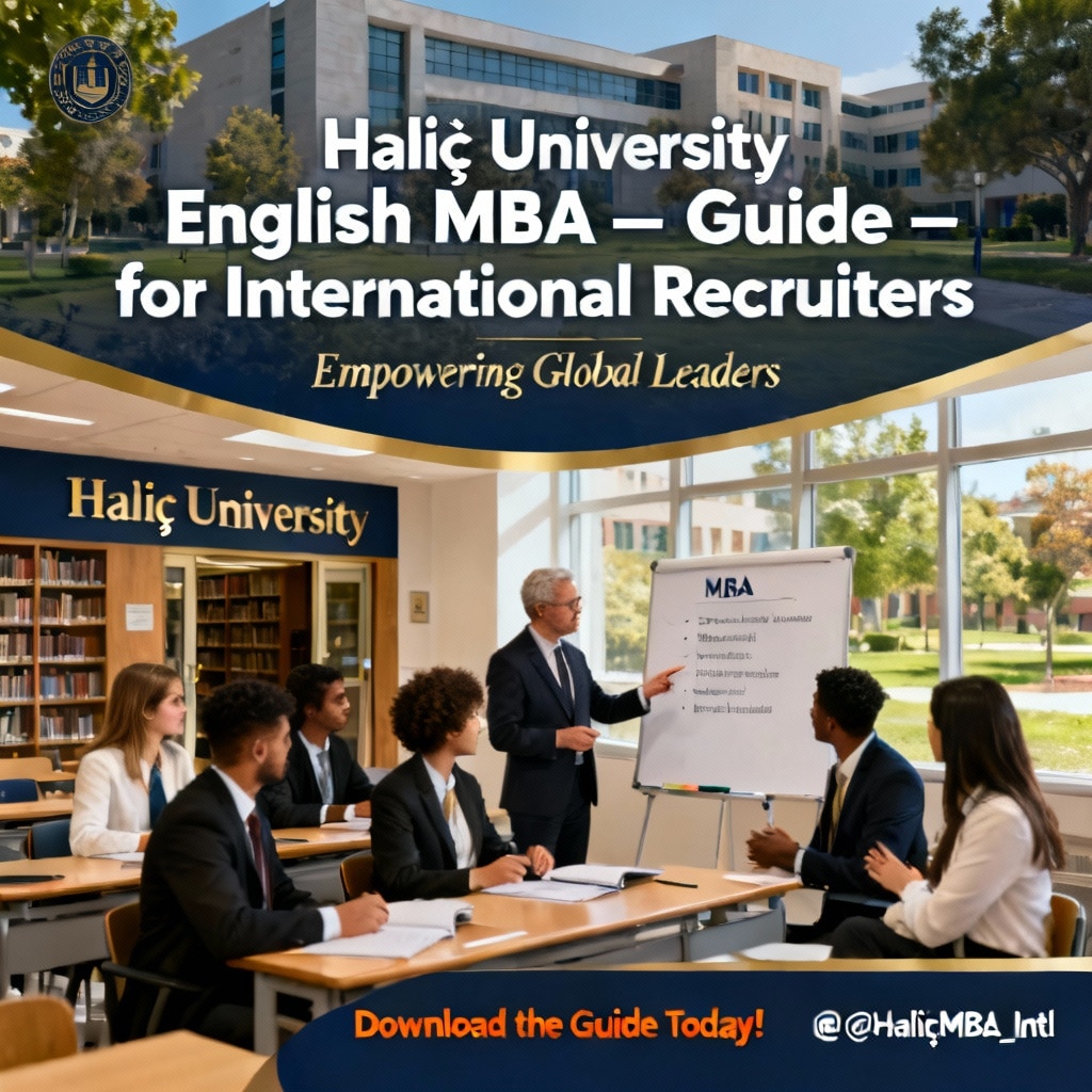 Haliç University English MBA — Guide for International Recruiters
