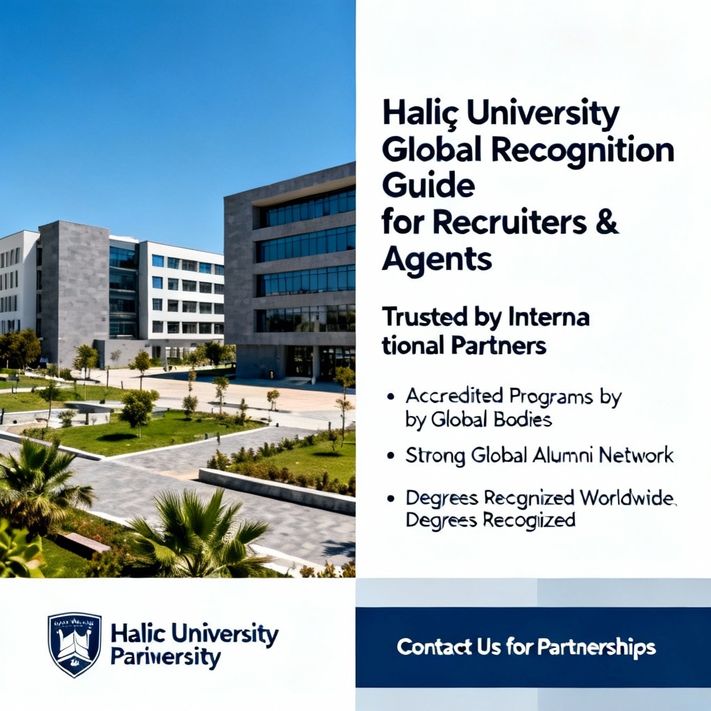 Haliç University recognition abroad: Guide for recruiters and agents