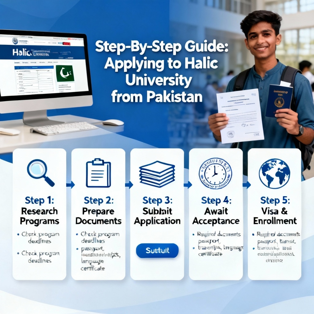 How to Apply to Halic University from Pakistan — Step-by-Step