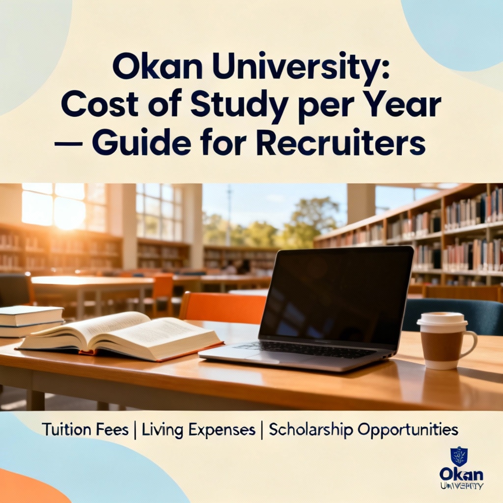 Okan University: Cost of Study per Year — Guide for Recruiters