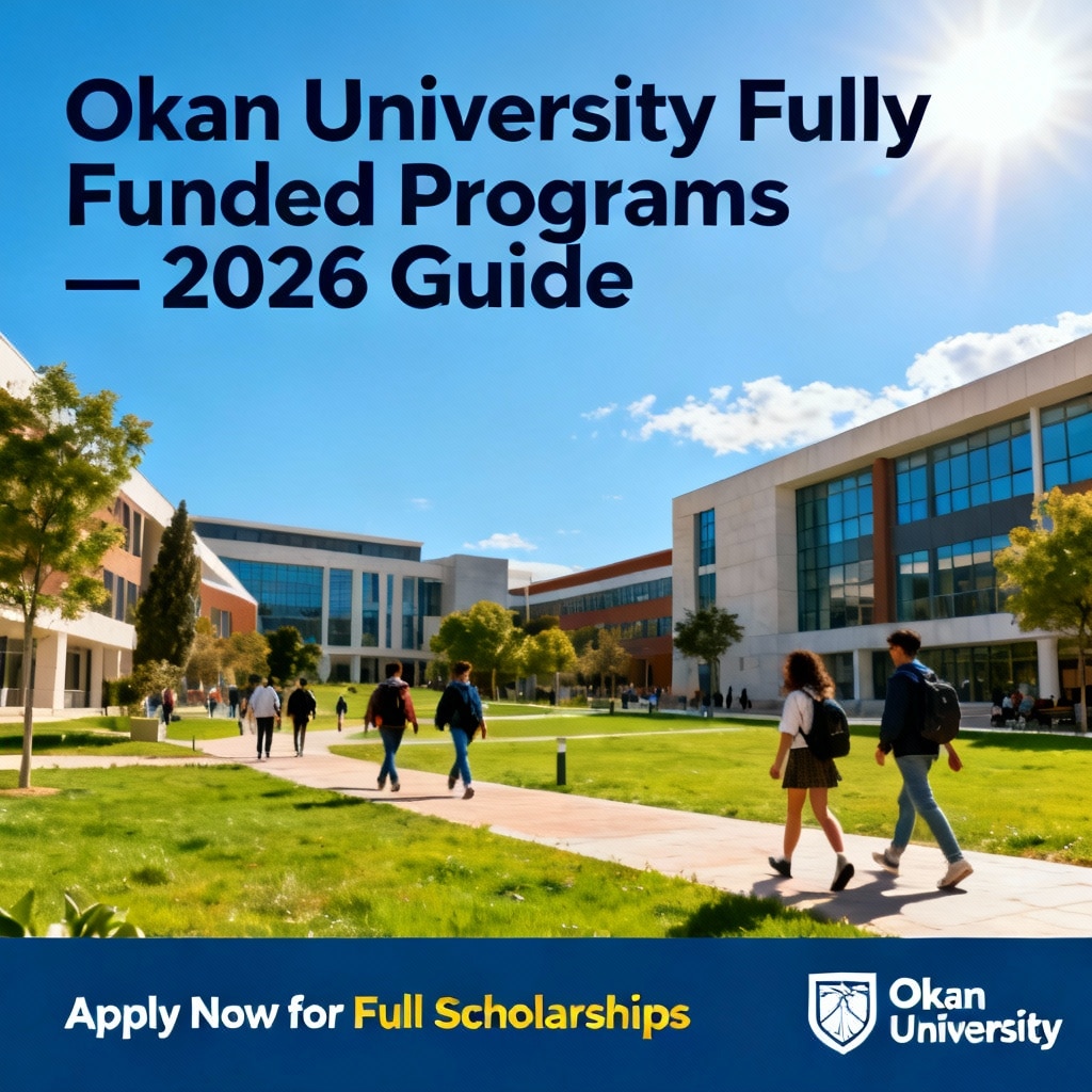 Okan University Fully Funded Programs — 2026 Guide
