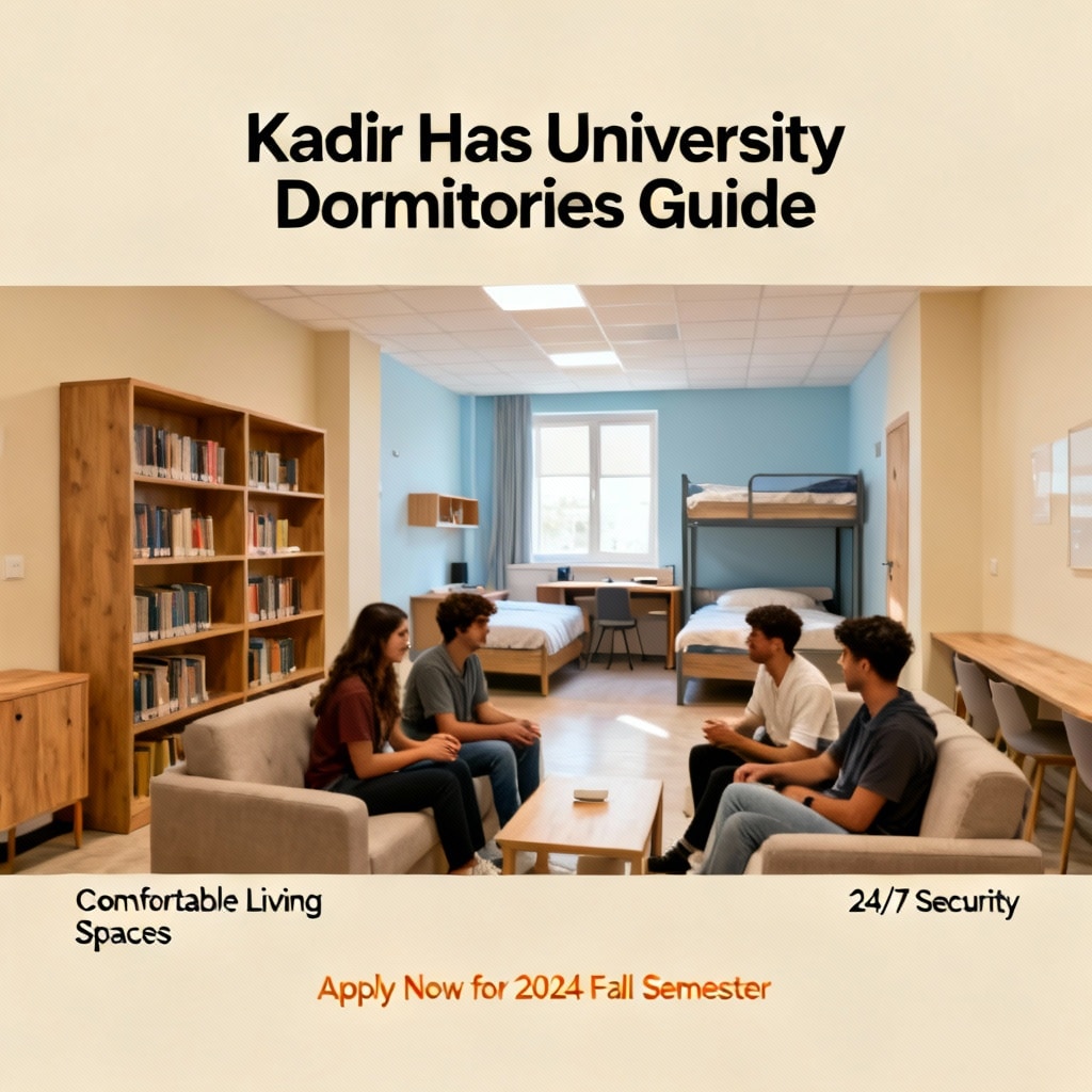 Kadir Has University Dormitories Guide