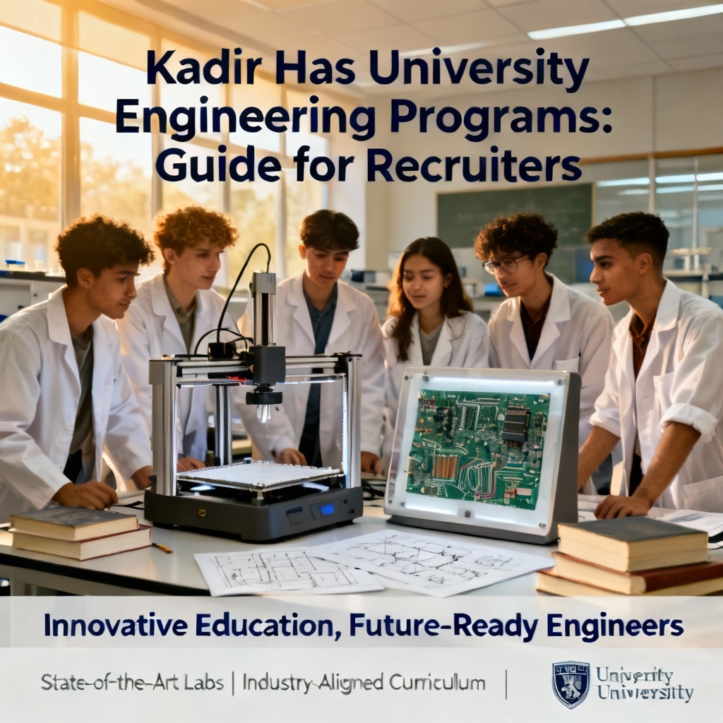 Kadir Has University Engineering Programs: Guide for Recruiters