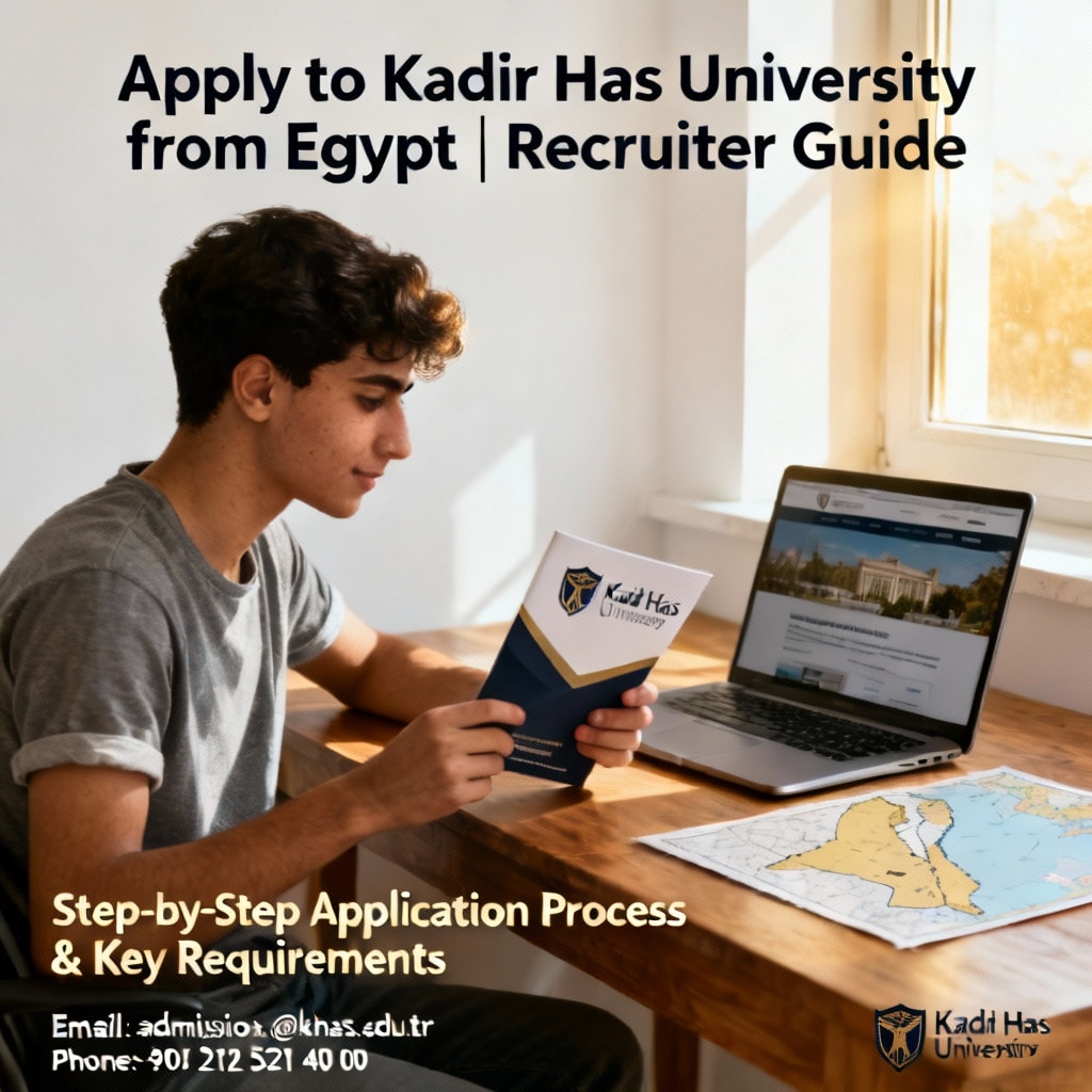 Apply to Kadir Has University from Egypt – Recruiter Guide