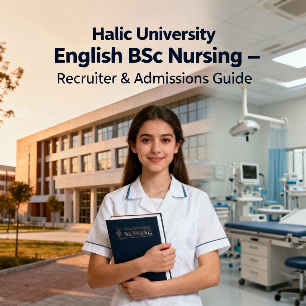 Halic University English BSc Nursing – Recruiter & Admissions Guide