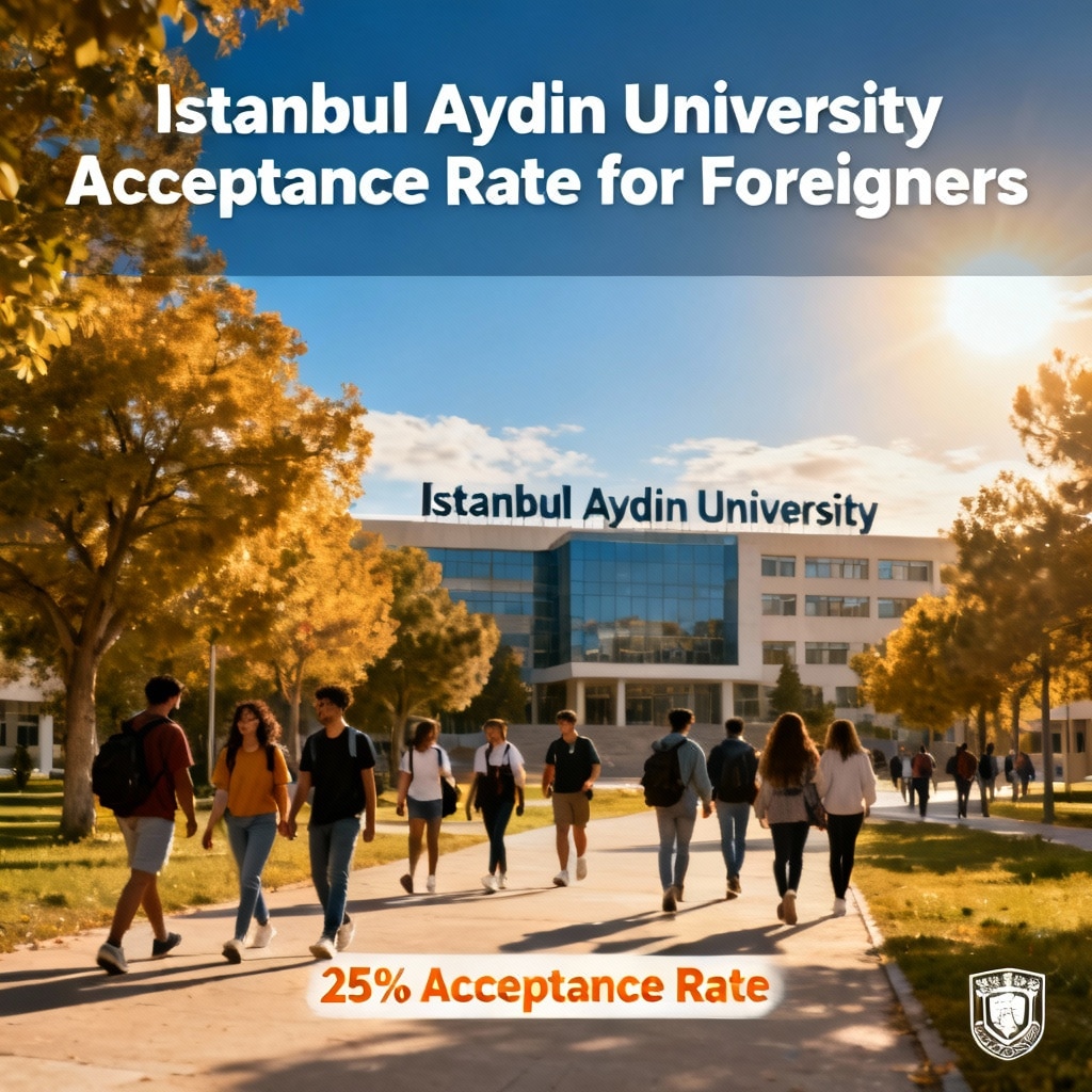 İstanbul Aydın Üniversitesi Yabancılar için Kabul Oranı