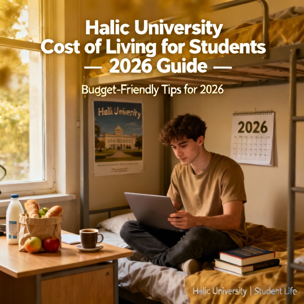 Halic University Cost of Living for Students — 2026 Guide