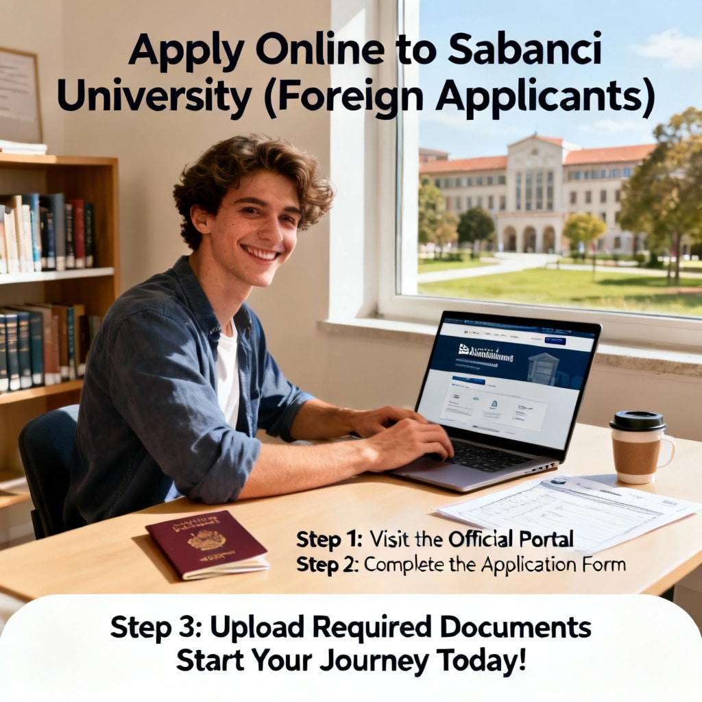 How to Apply Online to Sabancı University (Foreign Applicants)