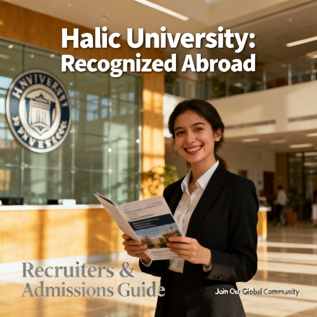 Halic University Recognition Abroad — Recruiters & Admissions Guide
