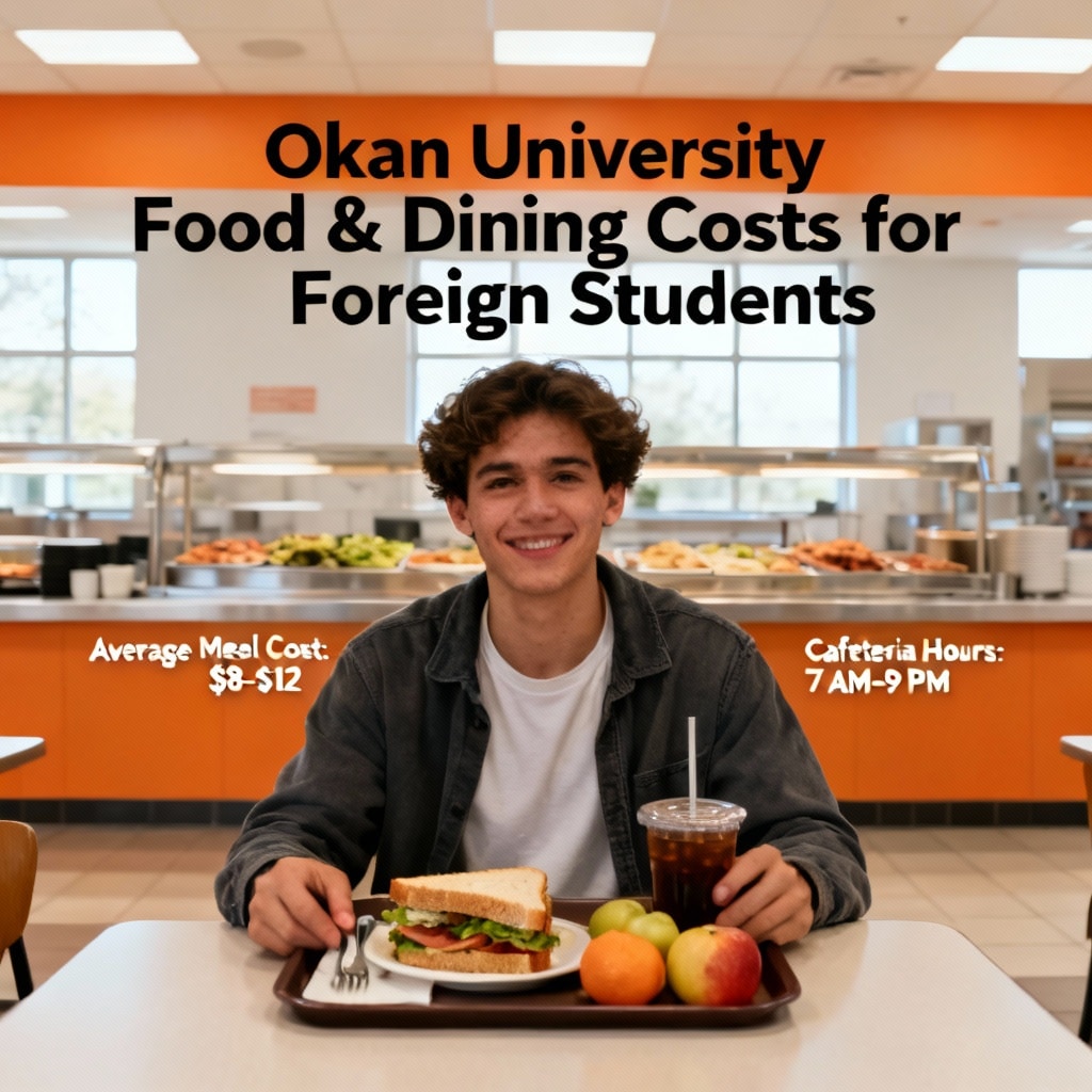 Okan University Food & Dining Costs for Foreign Students