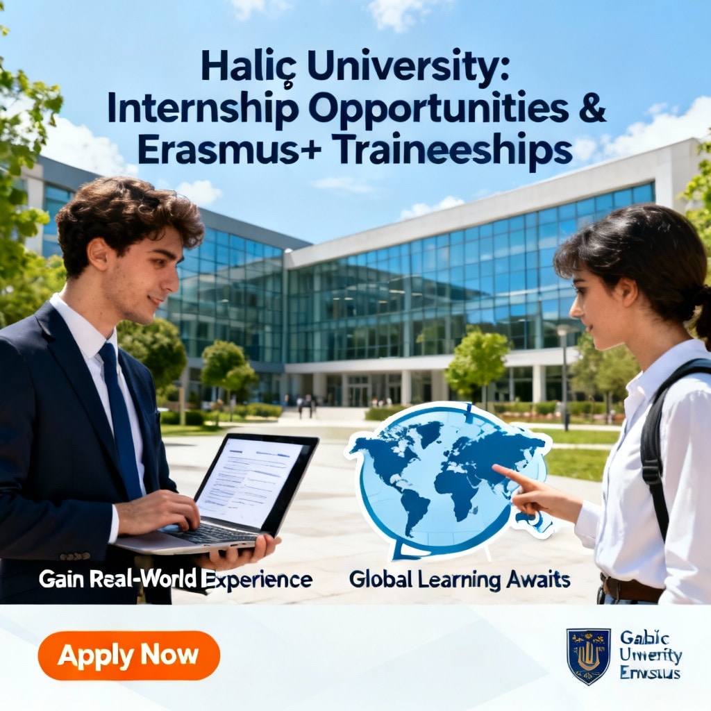 Haliç University: Internship Opportunities & Erasmus+ Traineeships