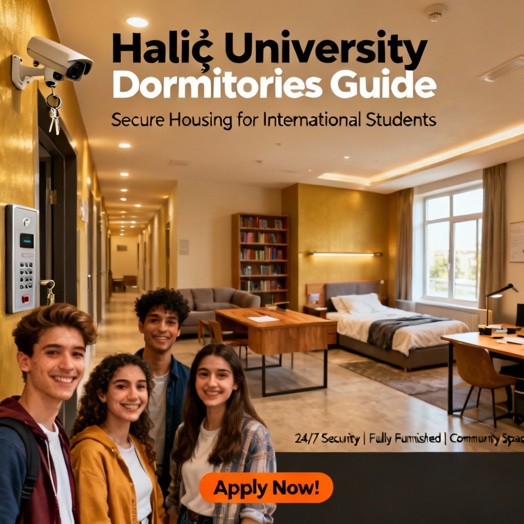 Haliç University Dormitories Guide — Secure Housing for International Students