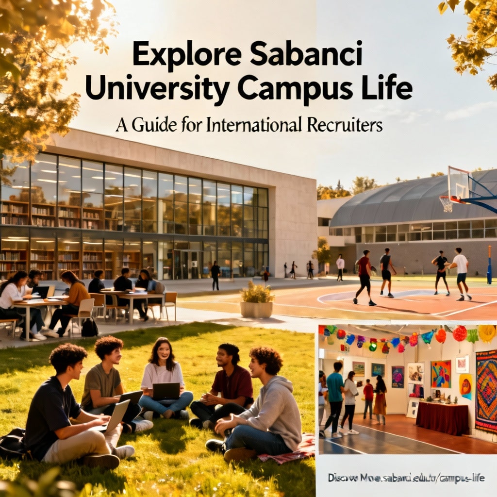 Sabancı Üniversitesi Kampüs Hayatı: Uluslararası İşe Alımcılar için Rehber