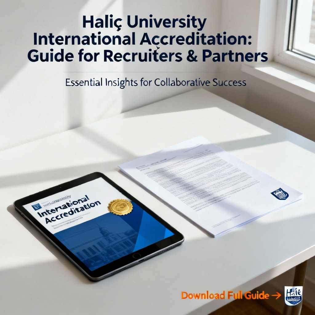 Haliç University international accreditation: Guide for recruiters & partners