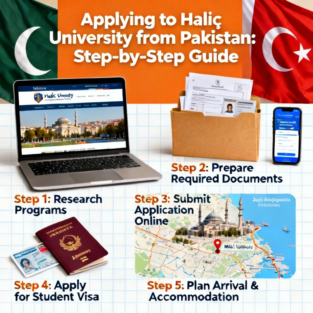 How to Apply to Haliç University from Pakistan