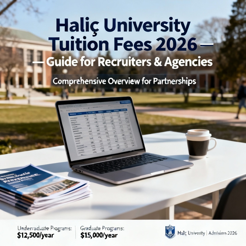 Haliç University Tuition Fees 2026 — Guide for Recruiters & Agencies