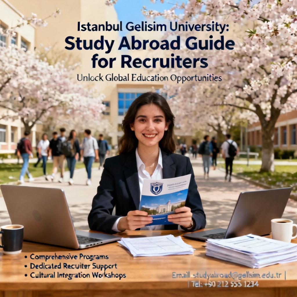 Istanbul Gelisim University: Yurt Dışı Eğitim Rehberi için İşe Alımcılar