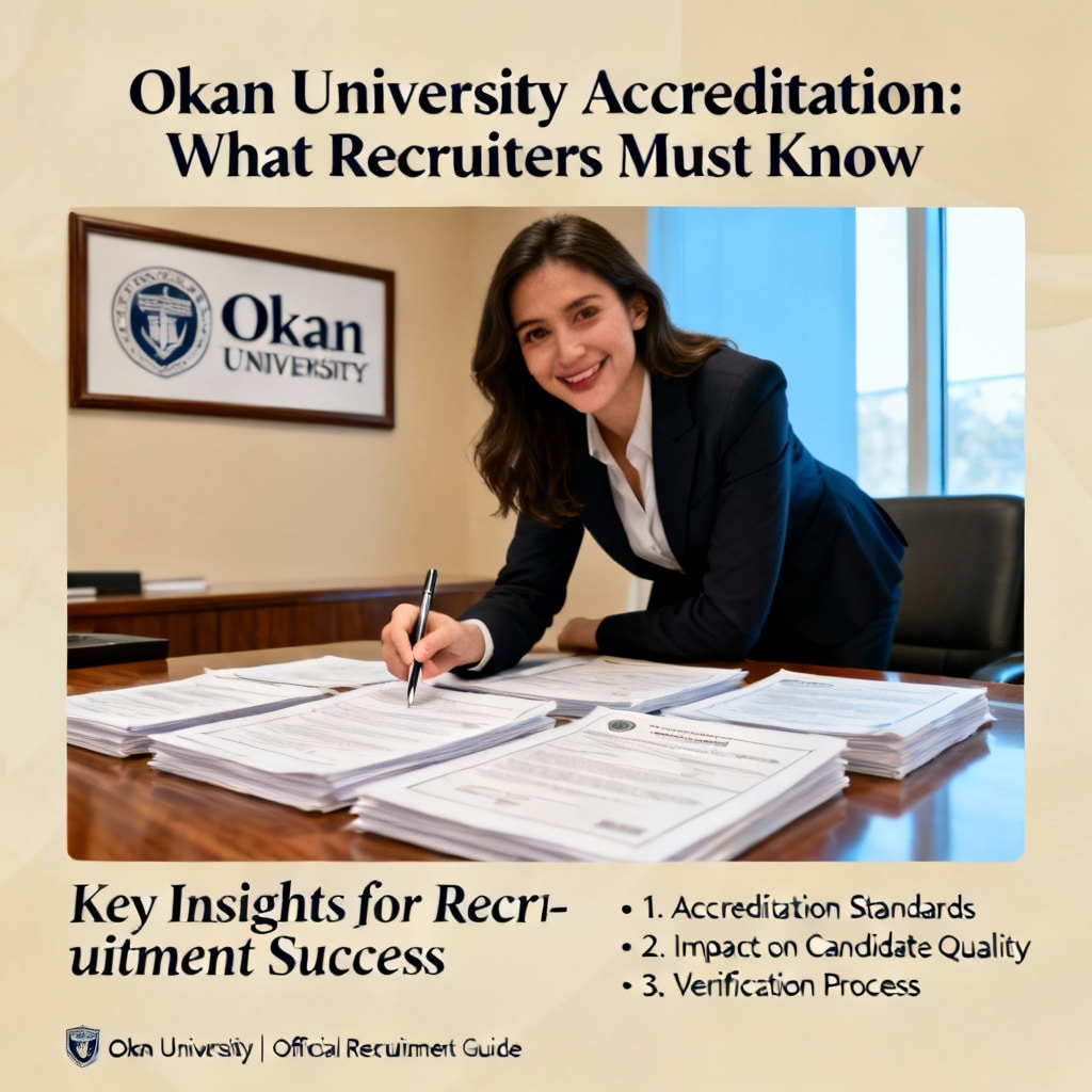 Okan University Accreditation: What Recruiters Must Know