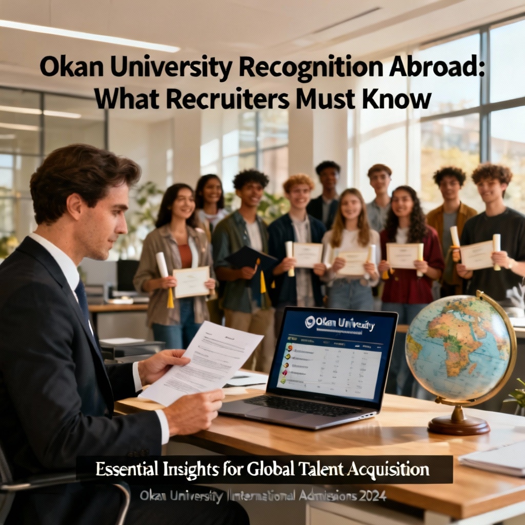 Okan University Recognition Abroad: What Recruiters Must Know