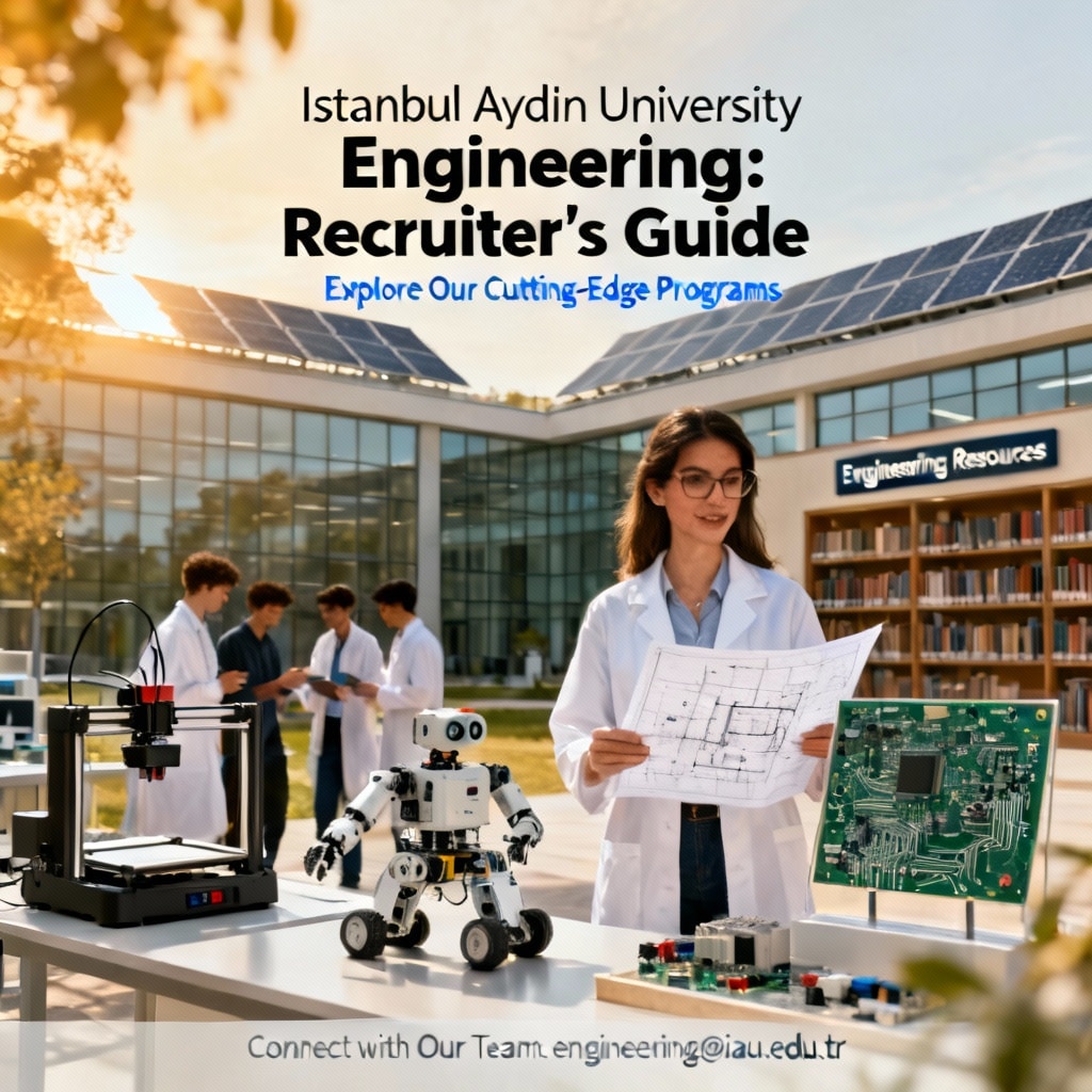 Istanbul Aydın University Engineering: Guide for Recruiters