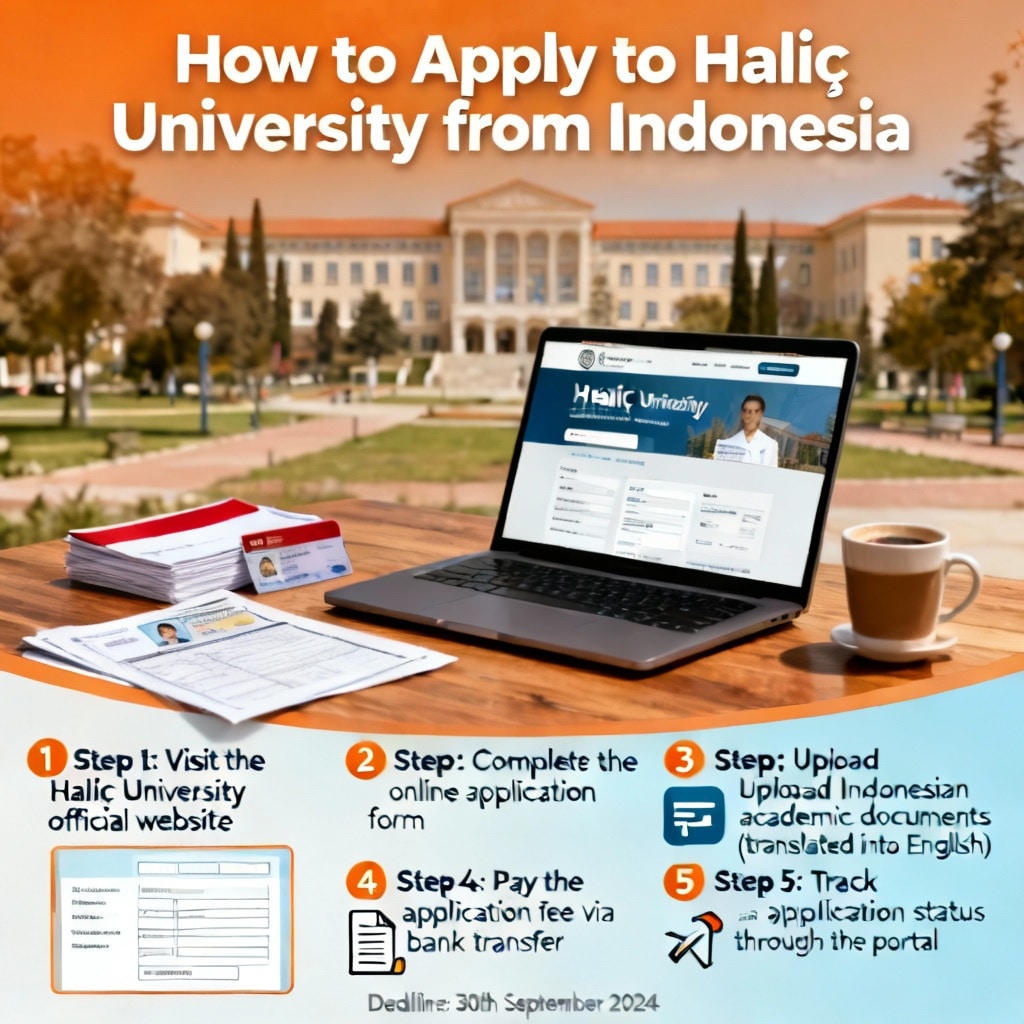 How to Apply to Haliç University from Indonesia — Step-by-Step