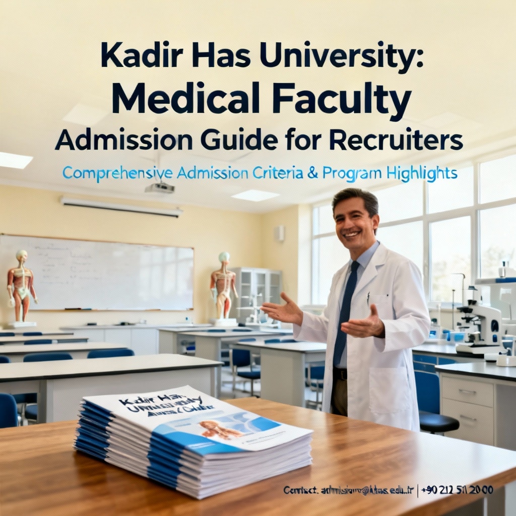 Kadir Has University: Medical Faculty Admission Guide for Recruiters