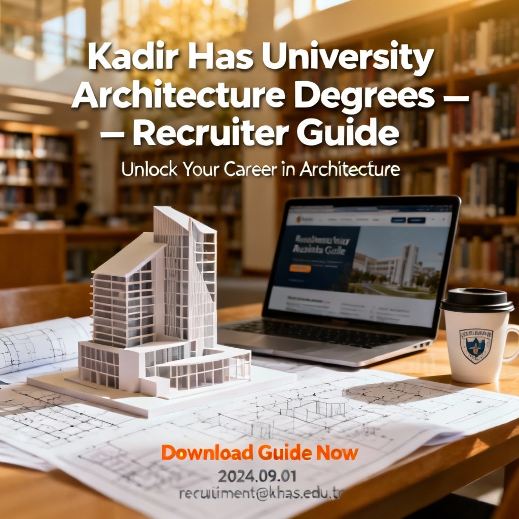 Kadir Has University Architecture Degrees — Recruiter Guide