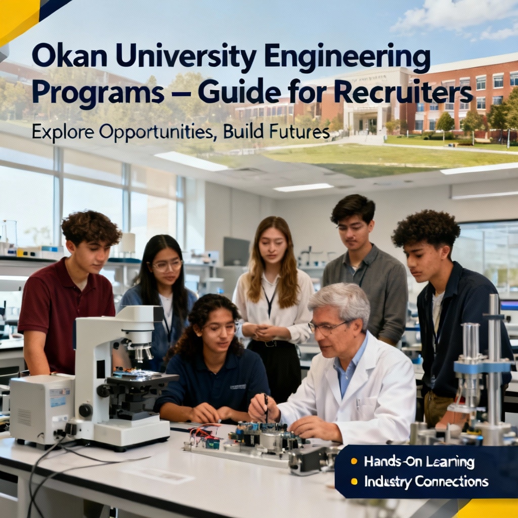Okan University Engineering Programs — Guide for Recruiters