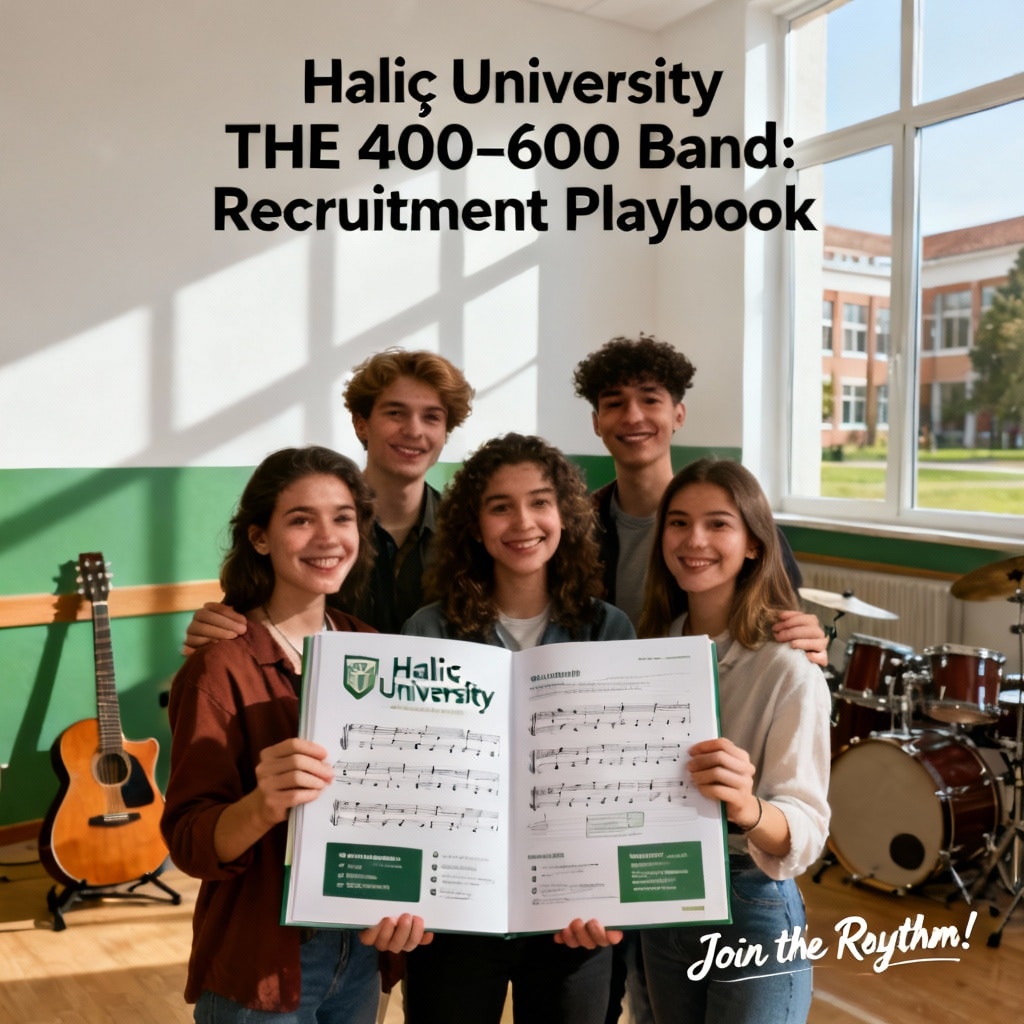Haliç University THE 400–600 Band: Recruitment Playbook