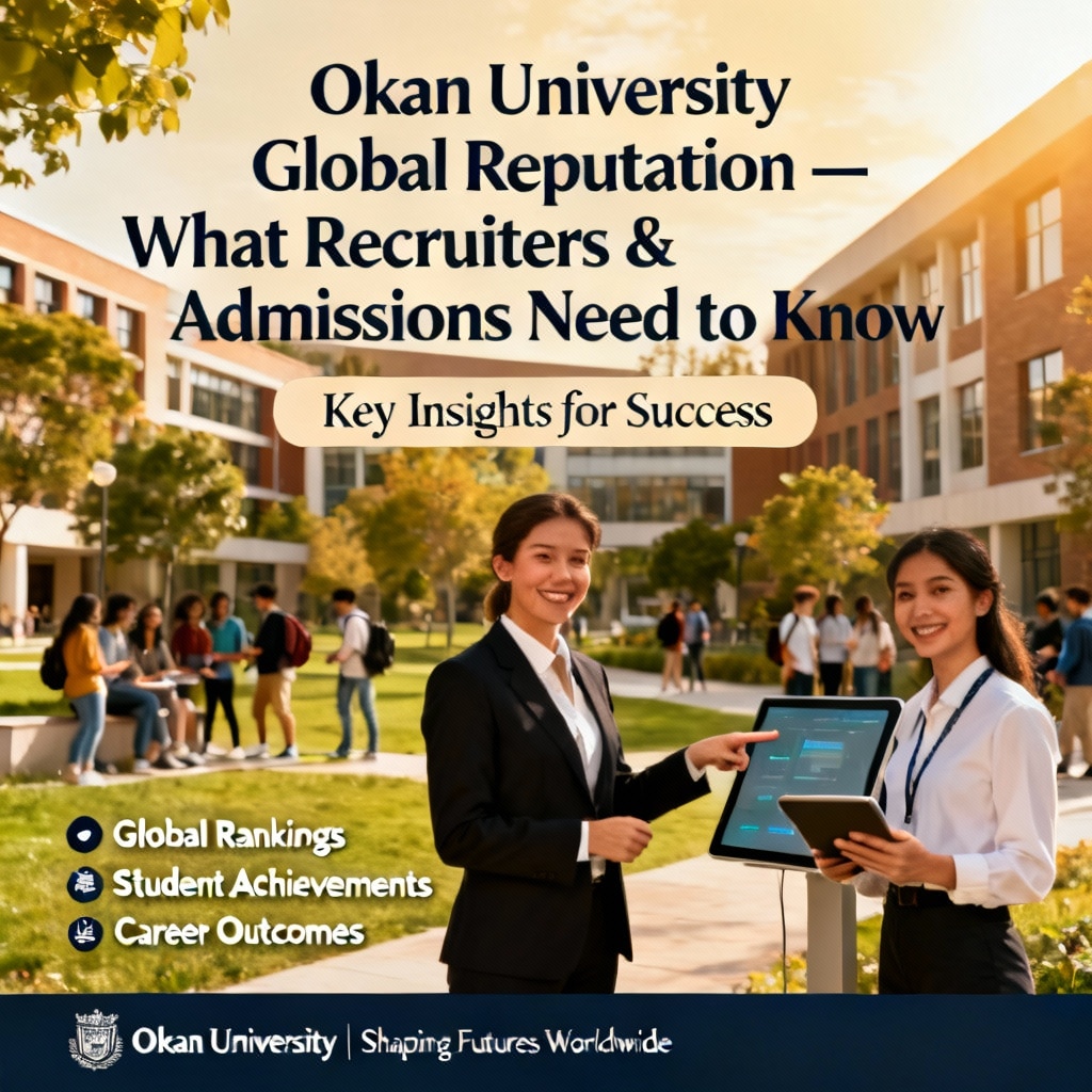 Okan University Global Reputation — What Recruiters & Admissions Need to Know