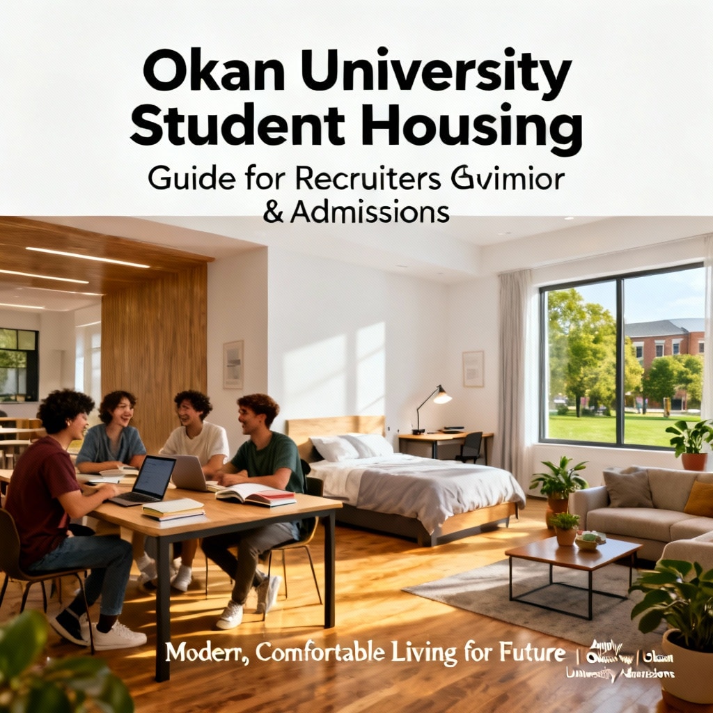 Okan University Student Housing: Guide for Recruiters & Admissions