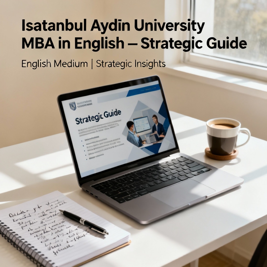 İstanbul Aydın Üniversitesi İngilizce MBA — Stratejik Rehber