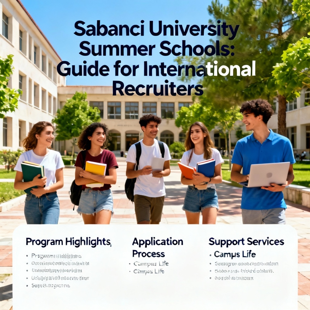 Sabancı Üniversitesi Yaz Okulları — Uluslararası İşe Alımcılar için Rehber