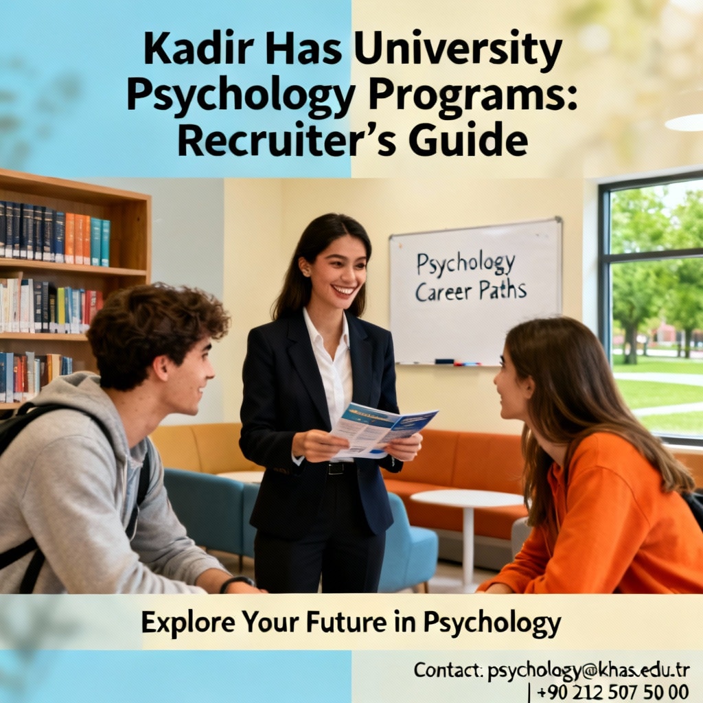 Kadir Has University Psychology Programs: Recruiter’s Guide