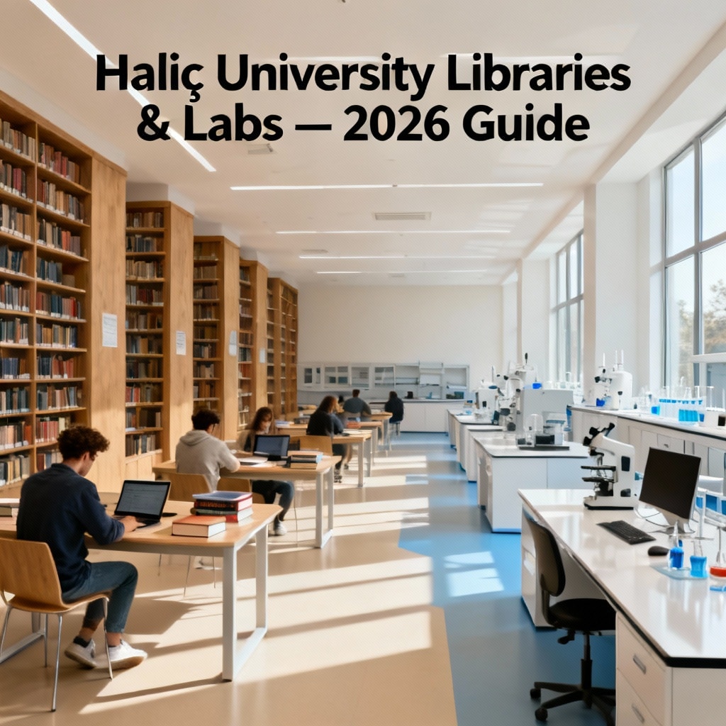 Haliç University Libraries & Labs — 2026 Guide