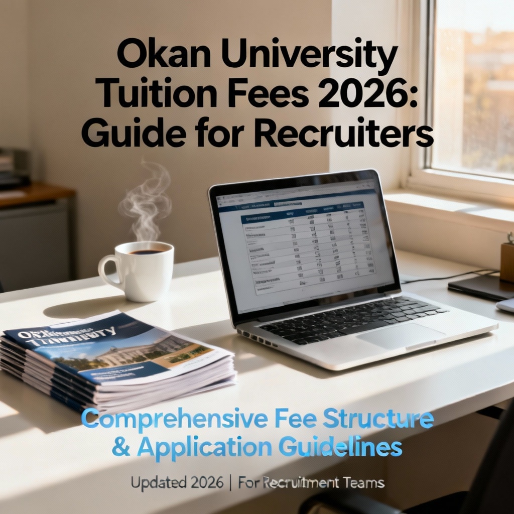 Okan University Tuition Fees 2026: Guide for Recruiters
