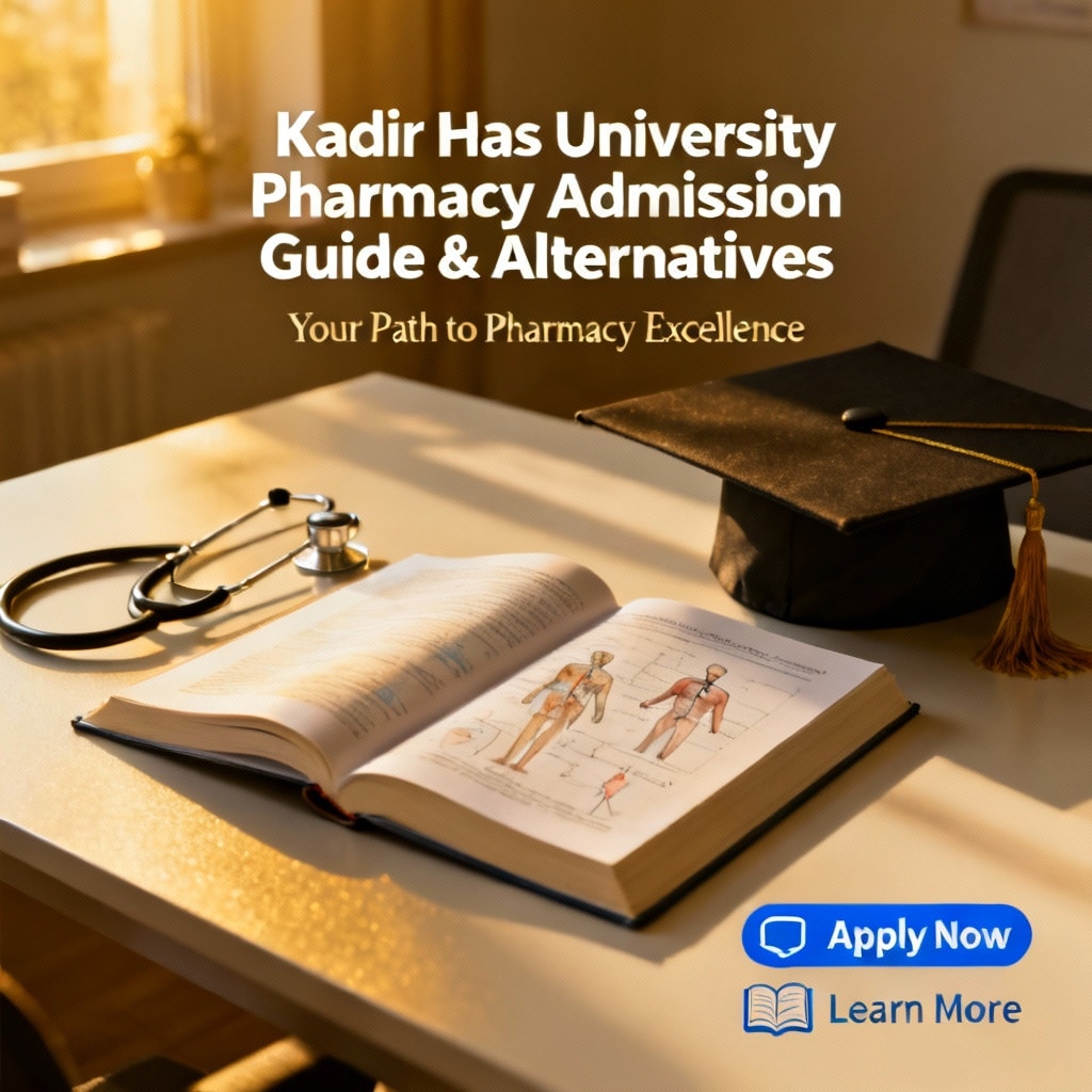 Kadir Has University Pharmacy Admission Guide & Alternatives