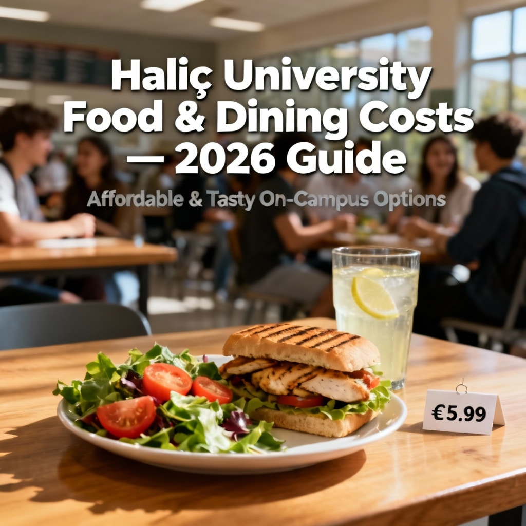 Haliç University Food & Dining Costs — 2026 Guide