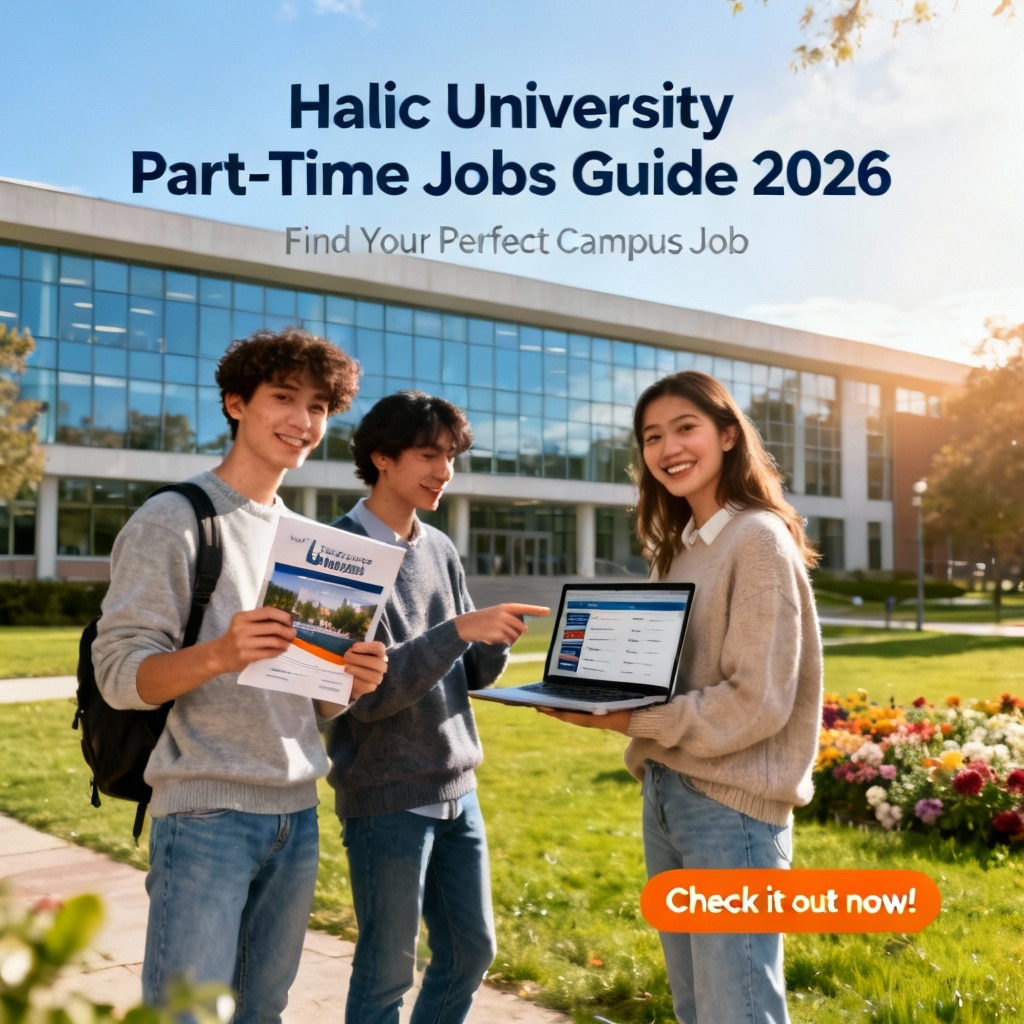 Halic University Part-Time Jobs Guide 2026