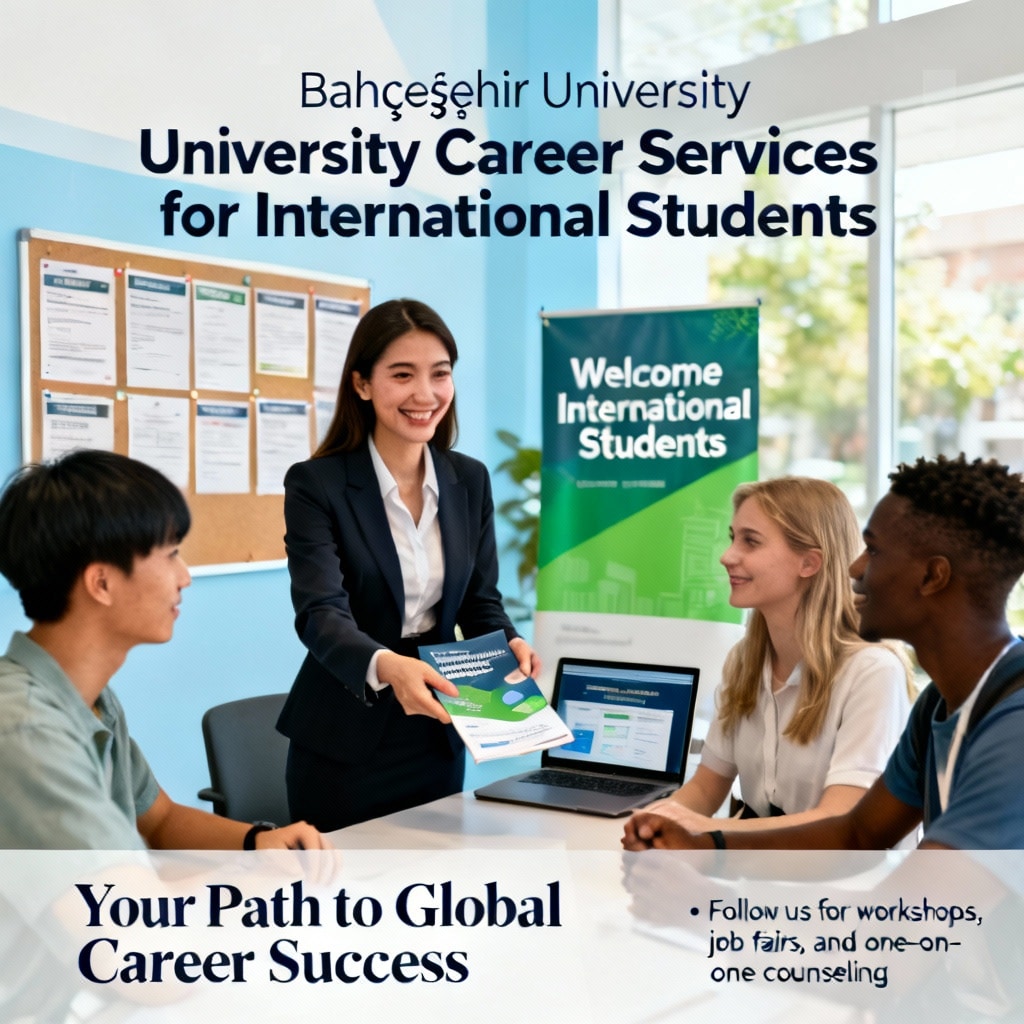 Bahçeşehir Üniversitesi Uluslararası Öğrenciler için Kariyer Hizmetleri