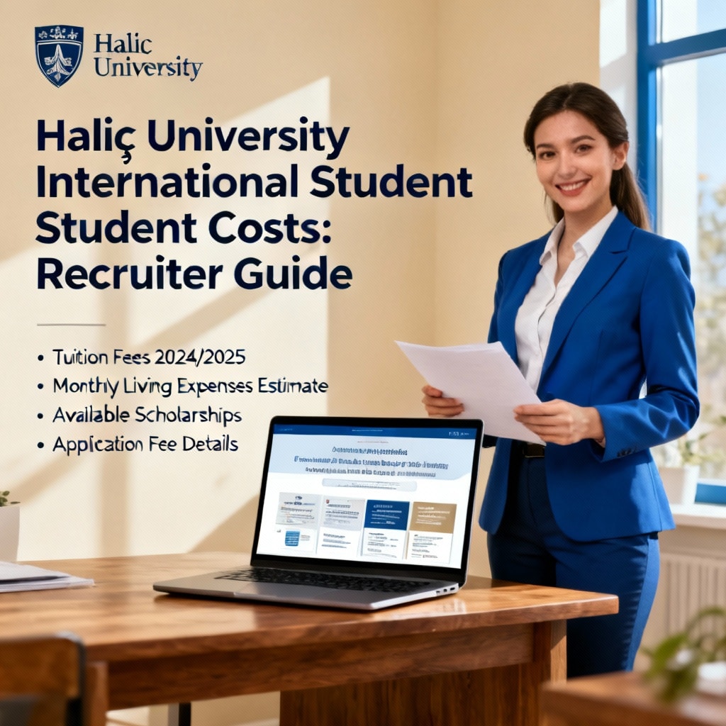 Haliç University costs for international students — recruiter guide