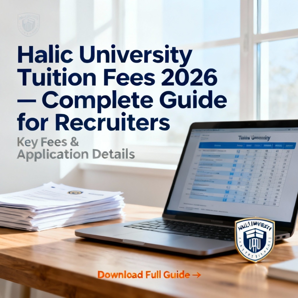 Halic University Tuition Fees 2026 — Complete Guide for Recruiters