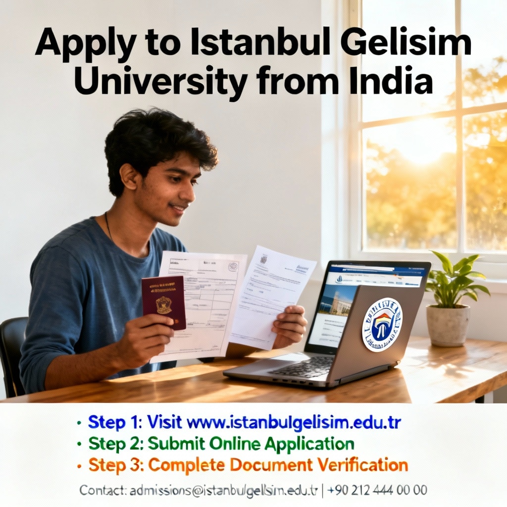 Hindistan'dan İstanbul Gelişim Üniversitesi'ne Nasıl Başvurulur