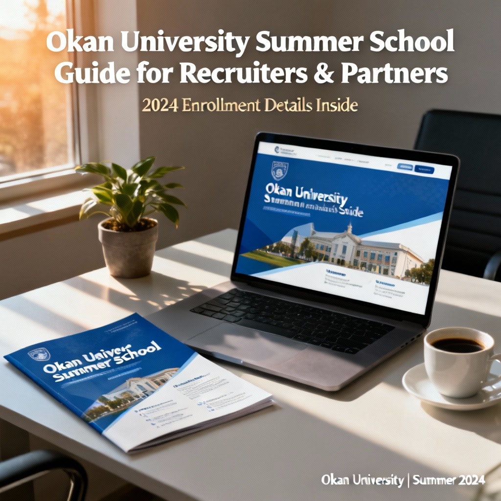 Okan University Summer School Guide for Recruiters & Partners