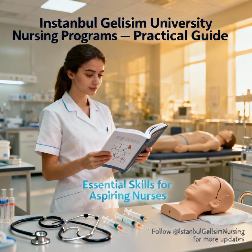 İstanbul Gelişim Üniversitesi Hemşirelik Programları — Pratik Rehber