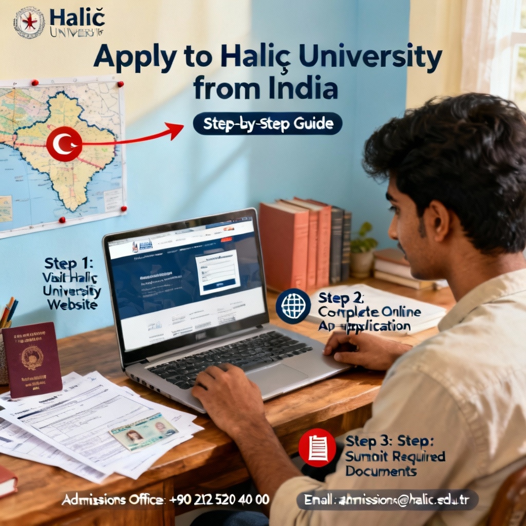 How to Apply to Haliç University from India
