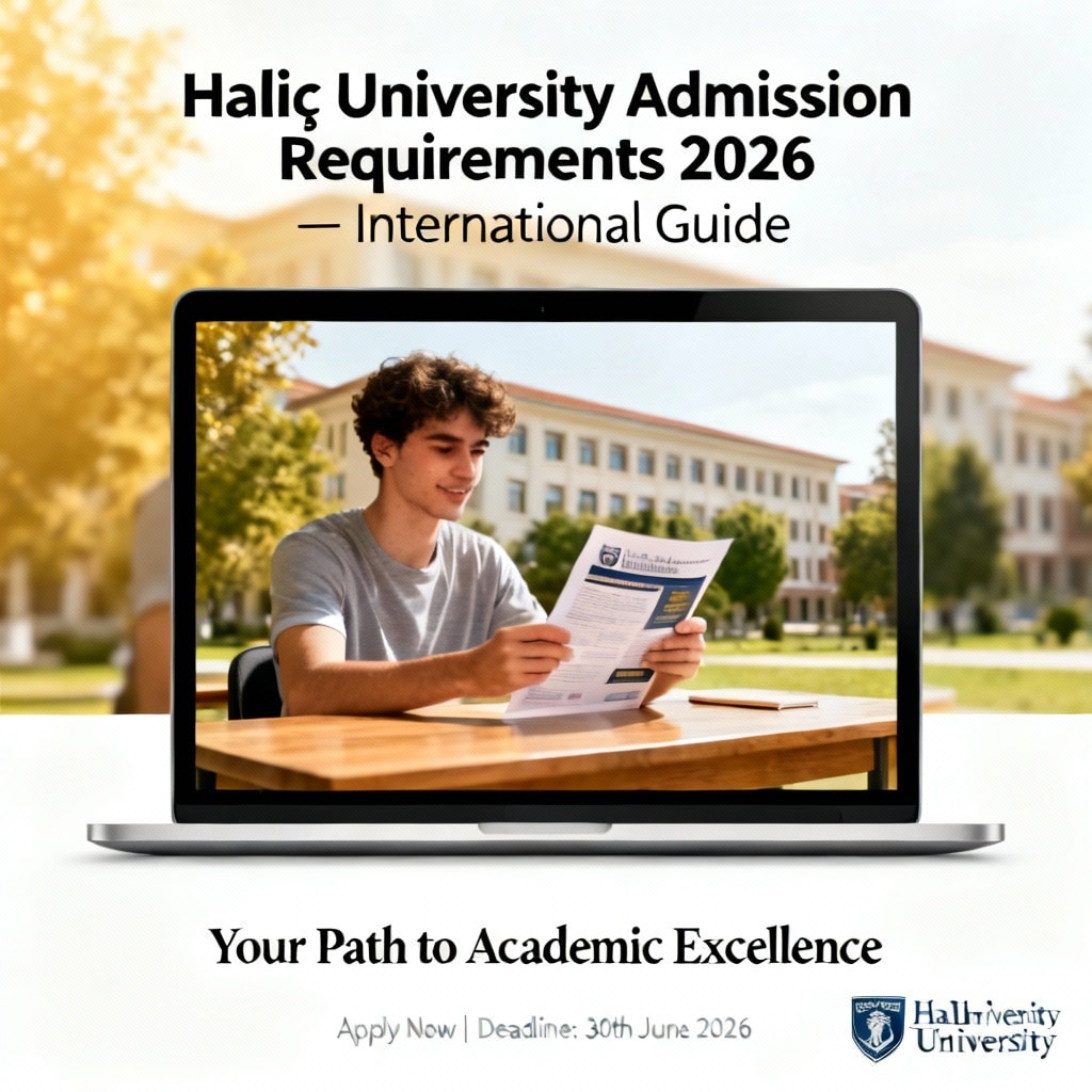 Haliç University Admission Requirements 2026 — International Guide