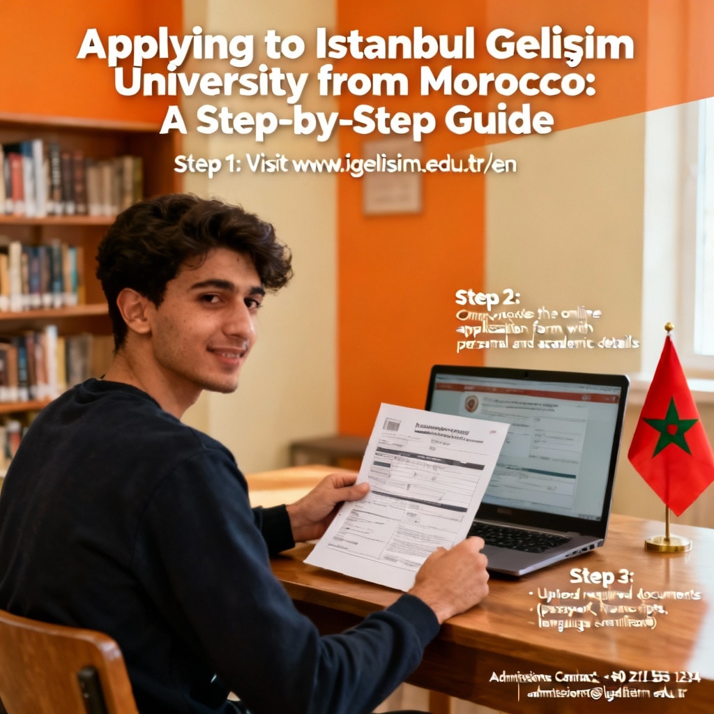 Fas'tan İstanbul Gelişim Üniversitesi'ne Nasıl Başvurulur