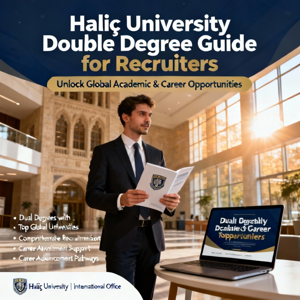 Haliç University Double Degree Guide for Recruiters